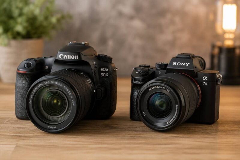 Razlika između DSLR i mirrorless fotoaparata – Prednosti, mane i kako odabrati